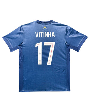 Maillot ETOILE Domicile signe par VITINHA Paris Saint Germain 2025-26 Certifie par Beckett authentic-signatures