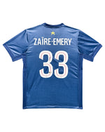 Maillot ETOILE Domicile signe par ZAIRE-EMERY Paris Saint Germain 2025-26 Certifié par Beckett authentic-signatures