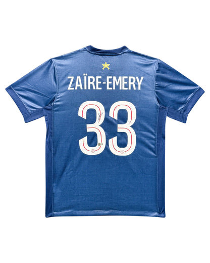 Maillot ETOILE Domicile signe par ZAIRE-EMERY Paris Saint Germain 2025-26 Certifié par Beckett authentic-signatures
