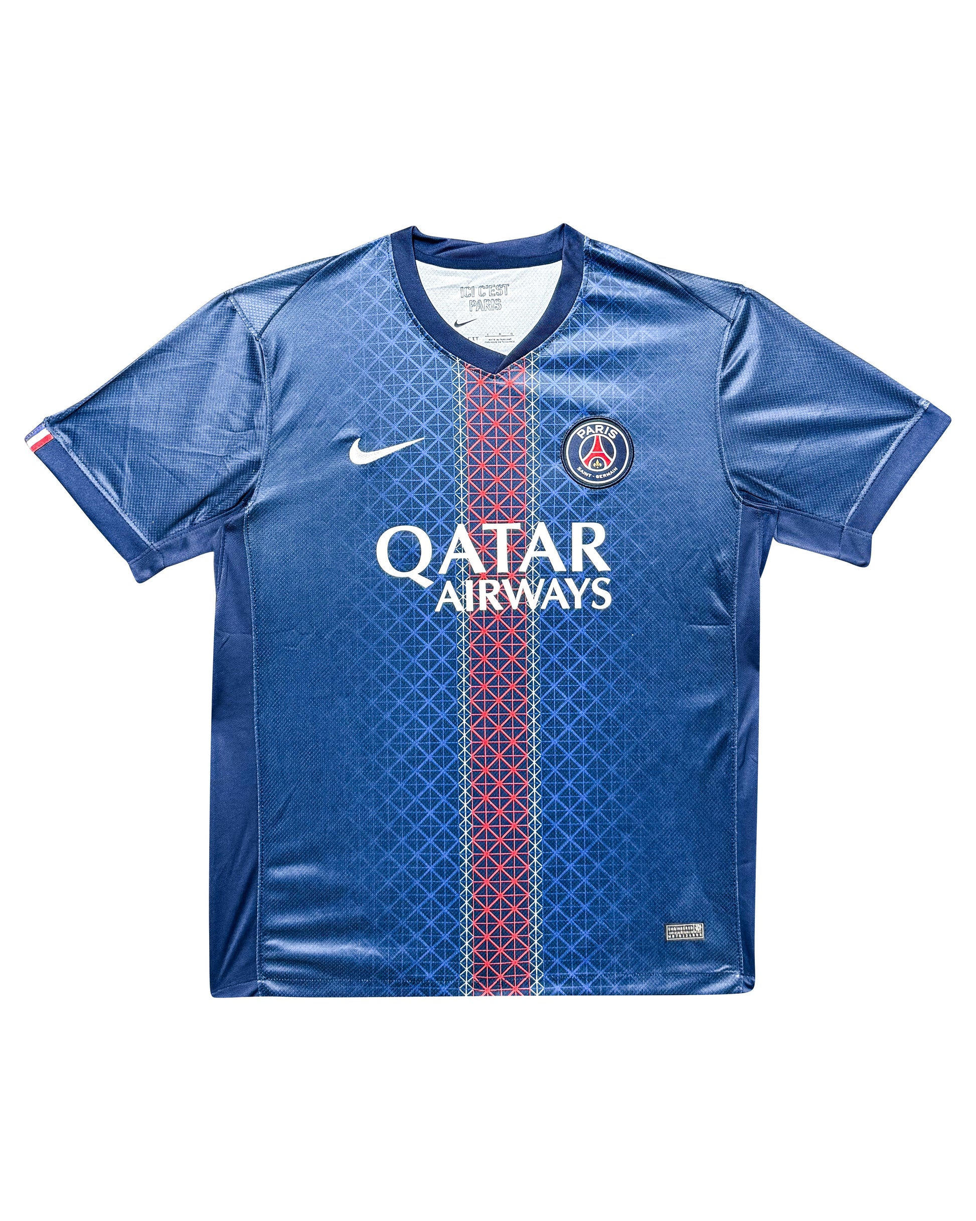 Maillot Domicile signe par VITINHA Paris Saint Germain 2025-26 Certifie par Beckett authentic-signatures