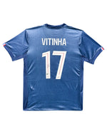 Maillot Domicile signe par VITINHA Paris Saint Germain 2025-26 Certifie par Beckett authentic-signatures