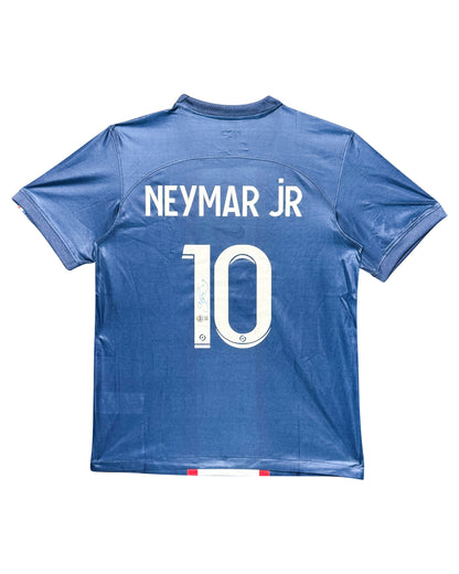 Maillot Domicile signe par NEYMAR Paris Saint Germain 2022-23 Certifié par Beckett authentic-signatures
