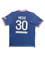 Maillot Domicile Paris Saint Germain saison 2021-22 par Lionel Messi Certifie par Beckett authentic-signatures