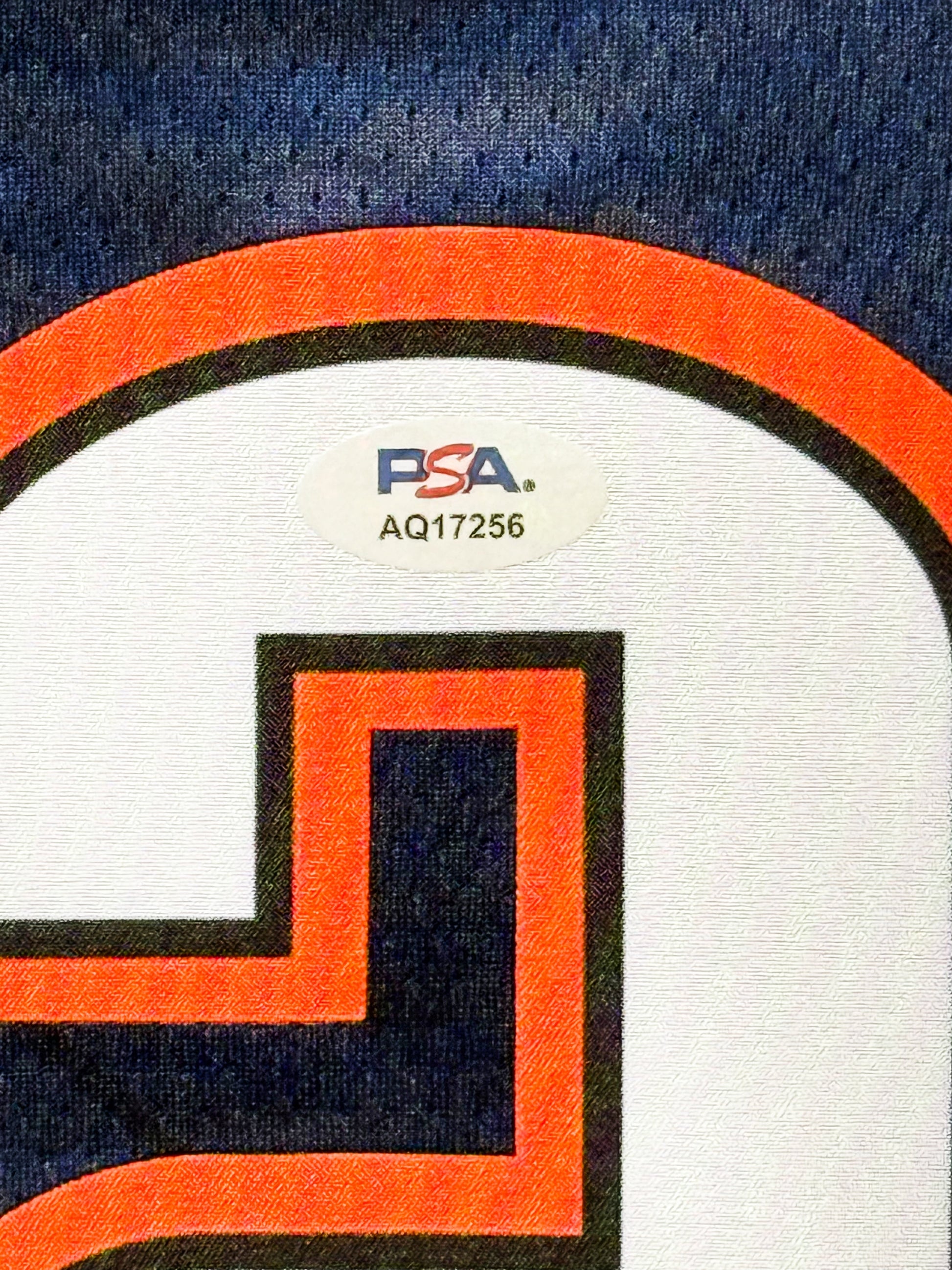Maillot Authentique OKC Thunder signé par Shai Gilfgeous Alexander et certifié par PSA authentic-signatures