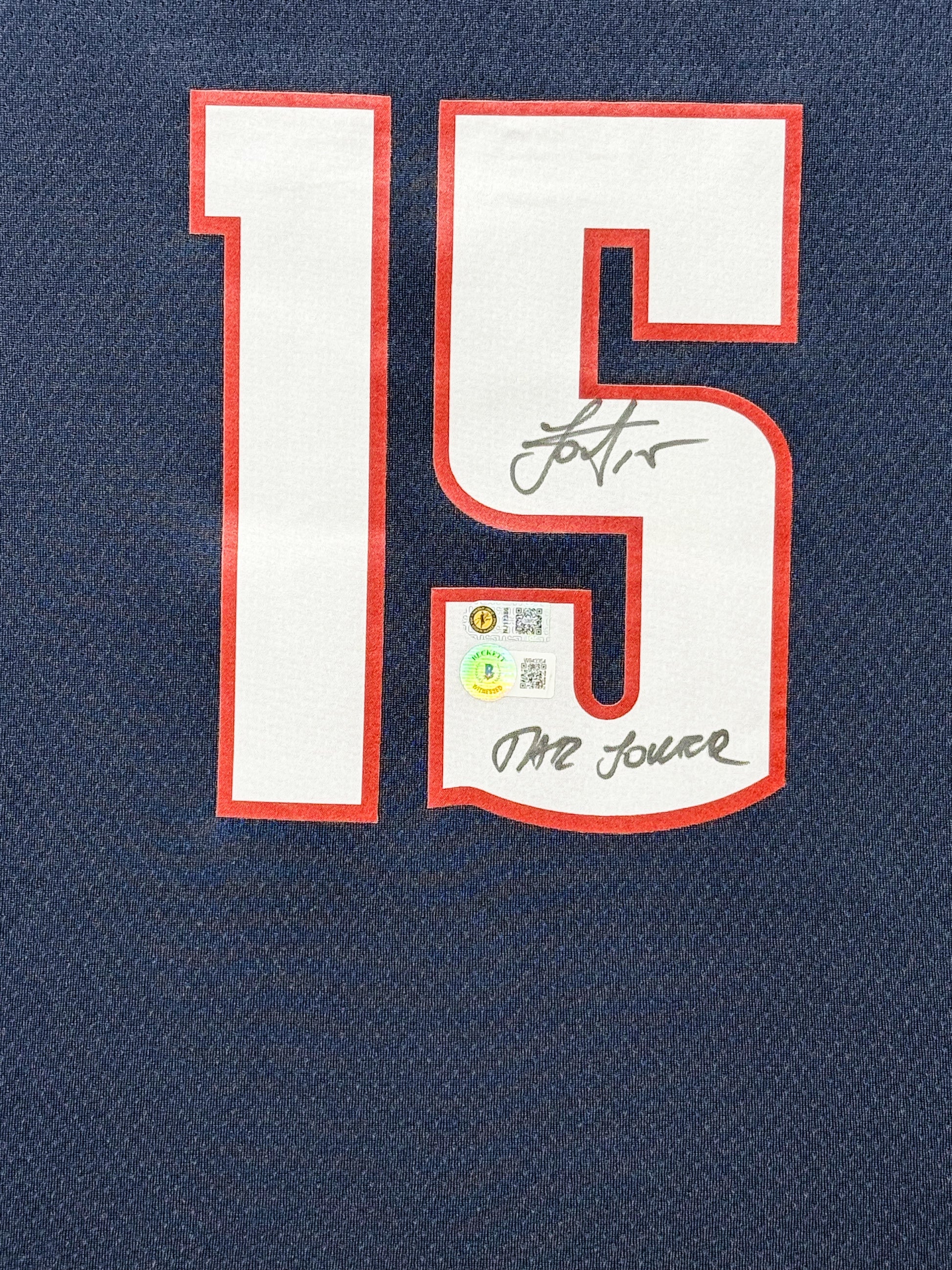 Maillot Authentique Denver Nuggets signé "THE JOKER" par Nikola Jokic certifié par Beckett et JOKIC authentic-signatures