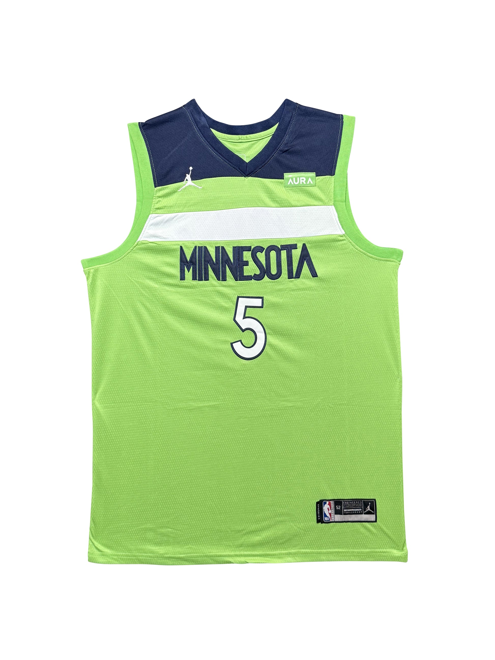 Maillot Authentique Minnesota Timberwolves signé par Anthony Edwards et certifié par Beckett authentic-signatures