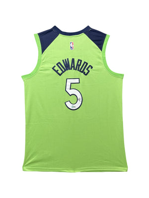 Maillot Authentique Minnesota Timberwolves signé par Anthony Edwards et certifié par Beckett authentic-signatures