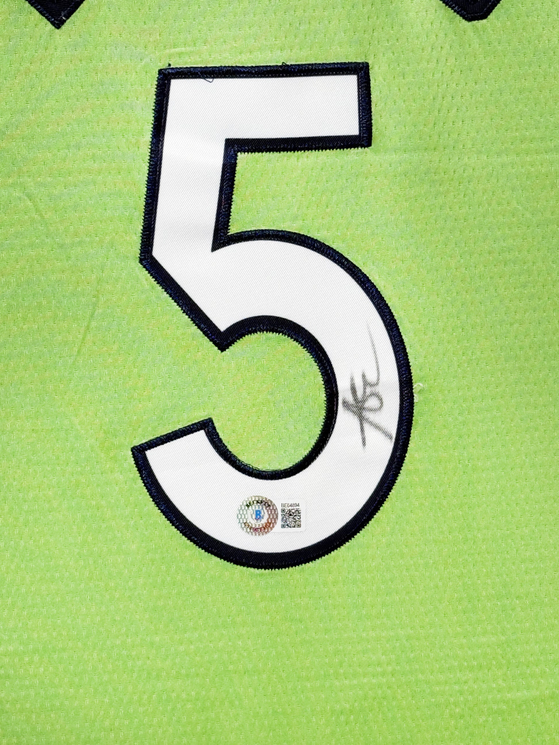 Maillot Authentique Minnesota Timberwolves signé par Anthony Edwards et certifié par Beckett authentic-signatures