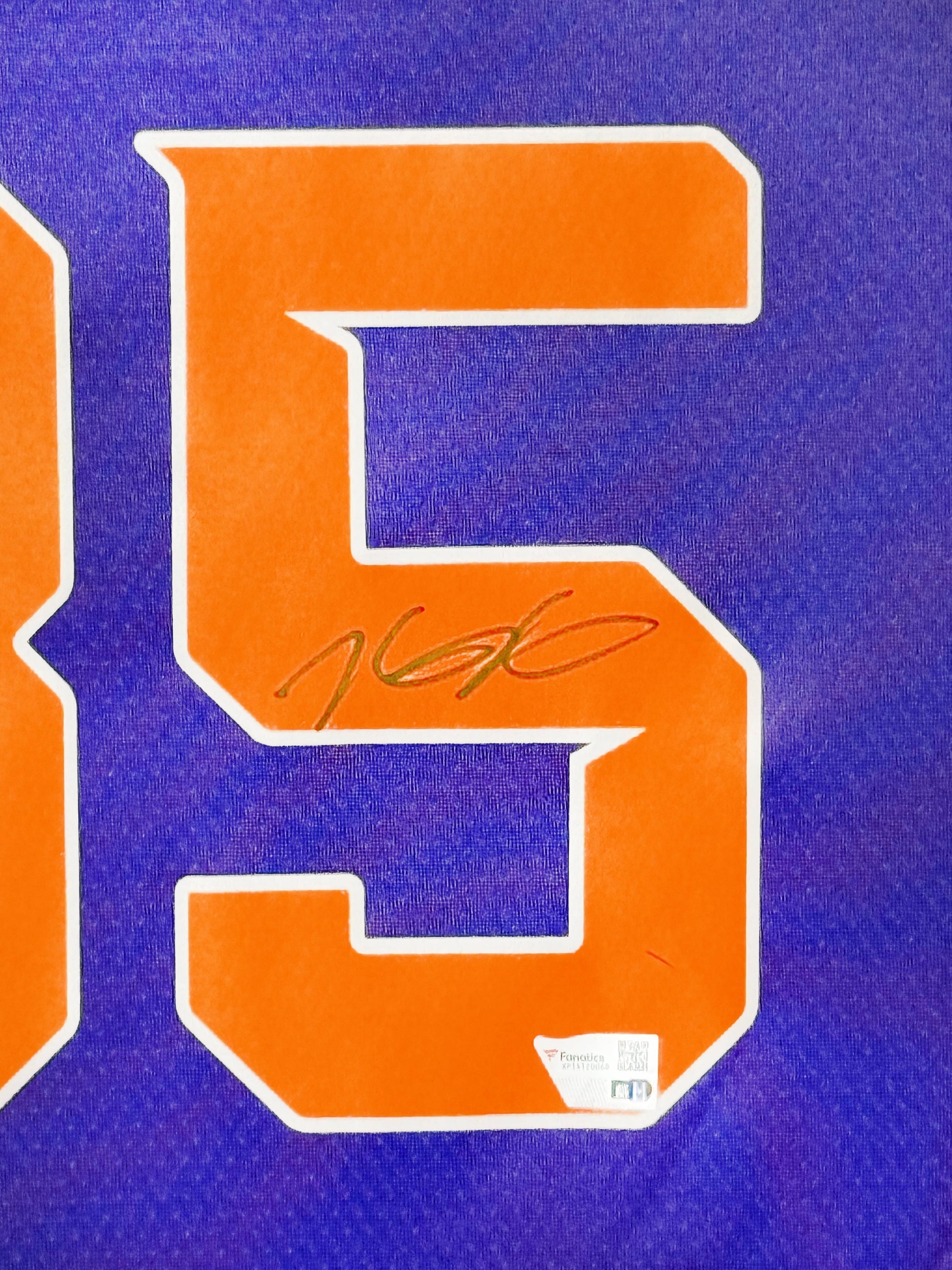 Maillot  Authentique Phoenix Suns signe par Kevin Durant et certifie par Fanatics authentic-signatures