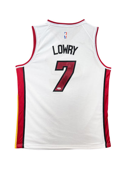 Maillot Authentique Miami Heat signé par Kyle Lowry et certifié par JSA authentic-signatures