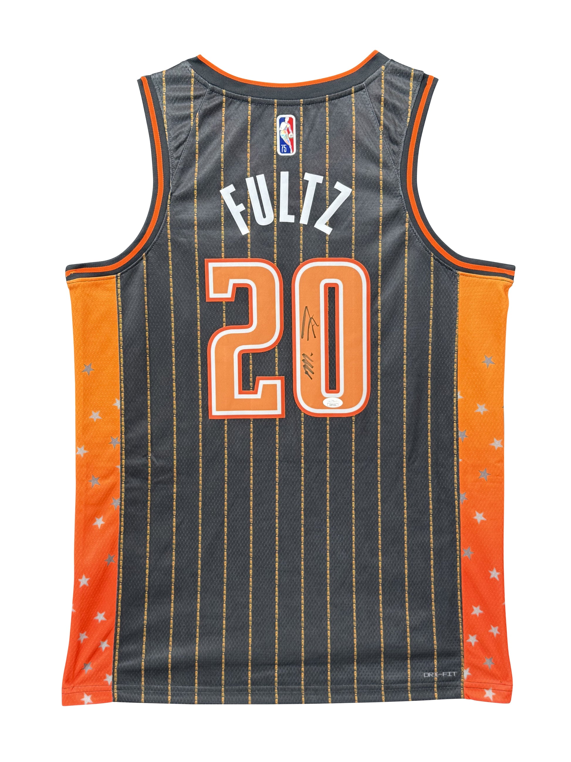 Maillot Authentique 75th Anniversary Orlando Magic signé par Markelle Fultz er certifié par JSA authentic-signatures