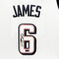 Maillot Replica Team USA Edition Olympics Games Paris 2024 signé par Lebron James et certifié authentic-signatures