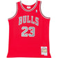 Maillot Mitchell and Ness 1997-98 'LAST DANCE' Chicago BULLS signé par Michael Jordan  et certifié par PSA authentic-signatures