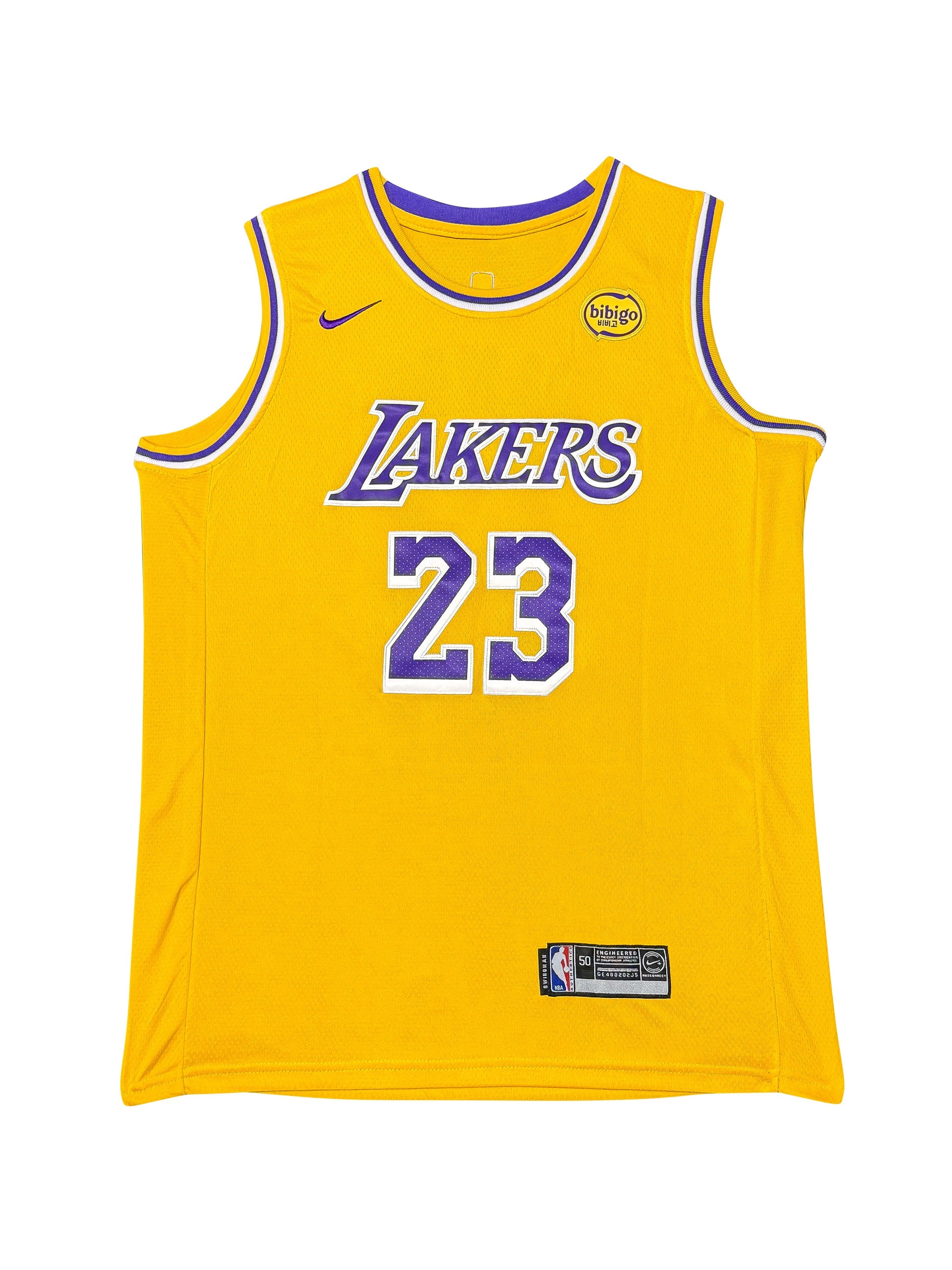Maillot Swingman Los Angeles LAKERS signé par Lebron JAMES et certifié par PSA authentic-signatures