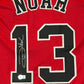 Maillot Custom Chicago BULLS signé par Joakim Noah et certifié parBeckett authentic-signatures