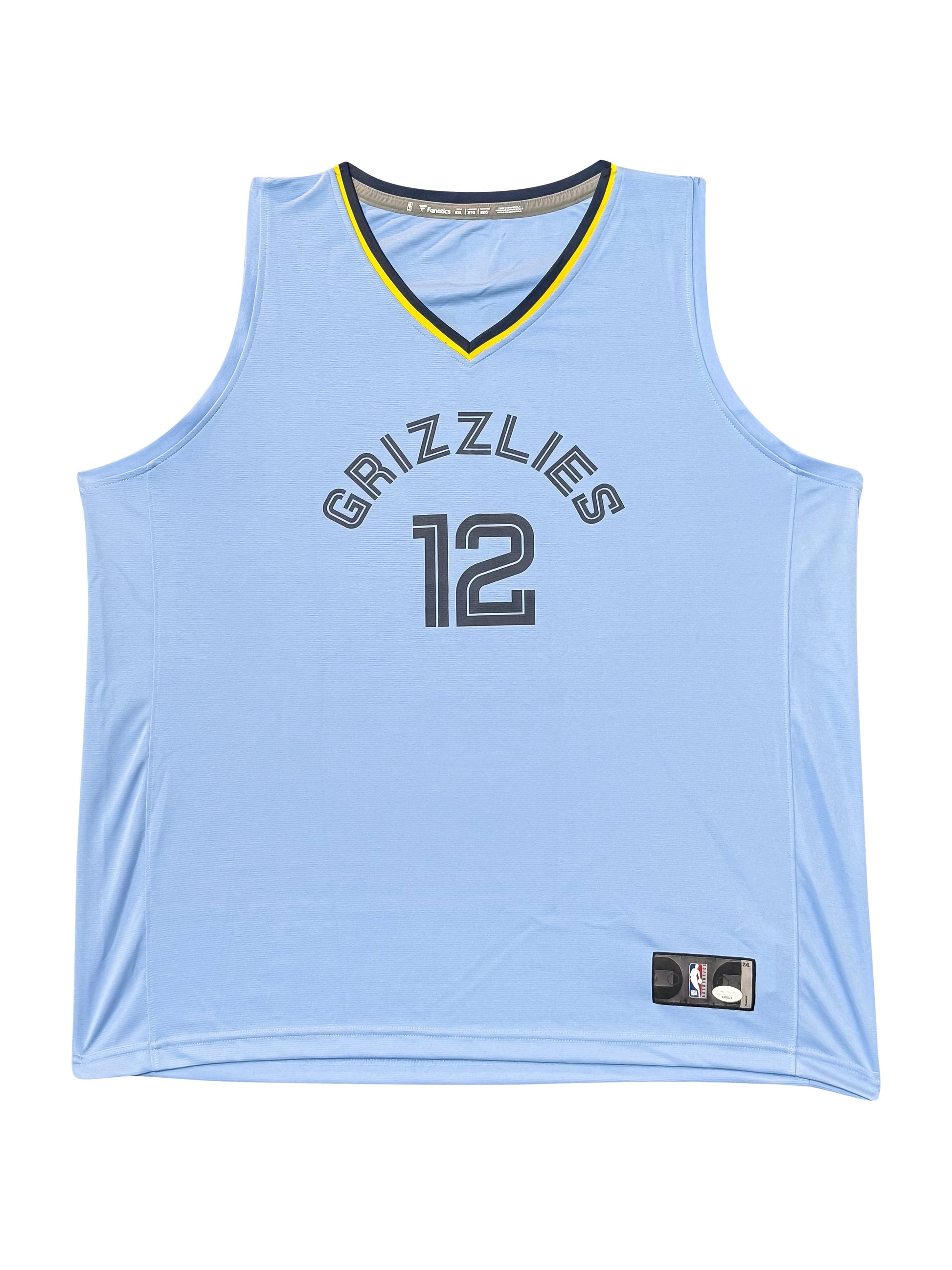 Maillot Authentic Memphis GRIZZLIES signé par JA MORANT et certifié par JSA authentic-signatures