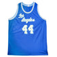 Maillot Custom Exterieur Los Angeles Lakers signe par Jerry West certifie par JSA authentic-signatures
