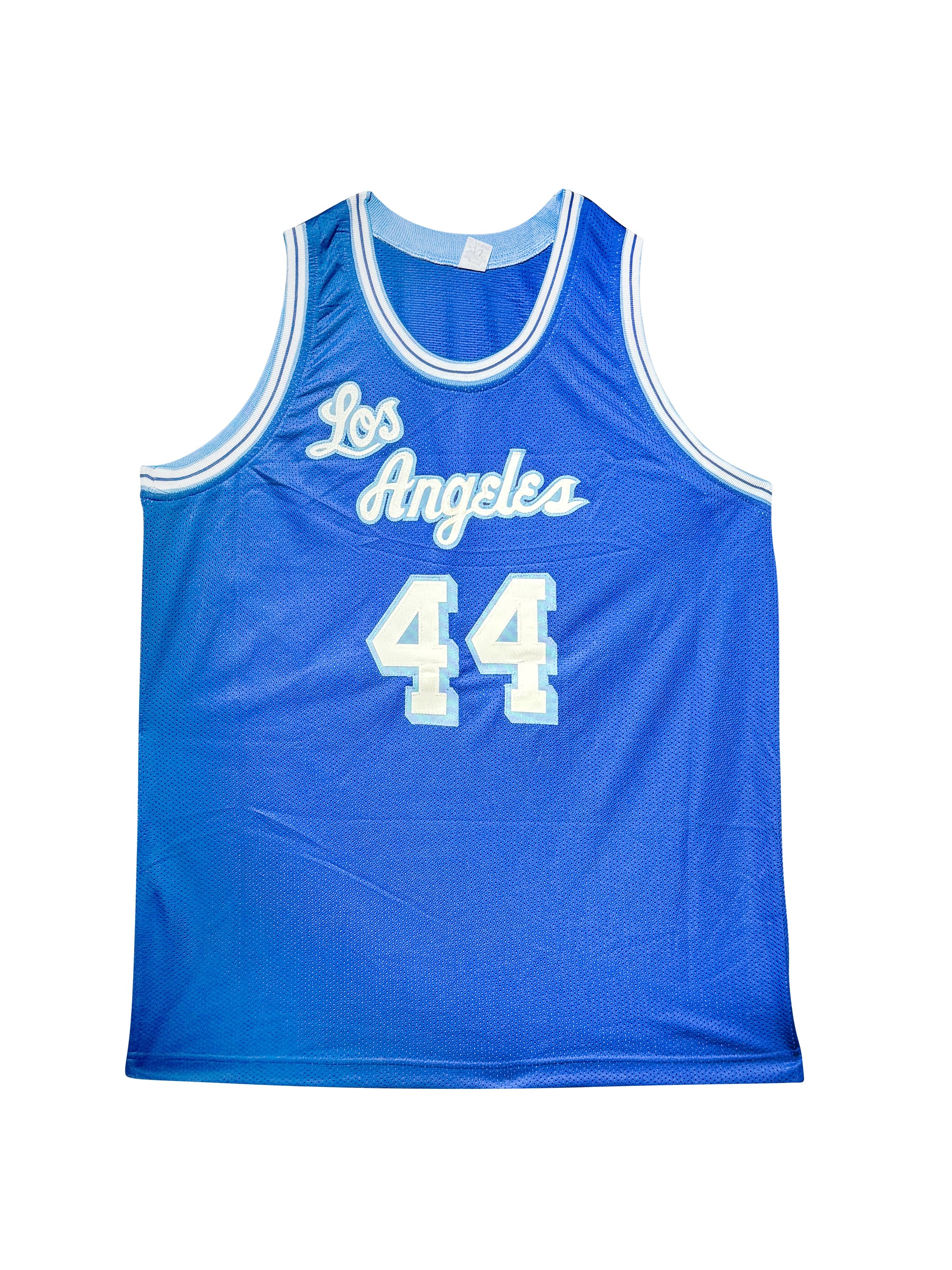 Maillot Custom Exterieur Los Angeles Lakers signe par Jerry West certifie par JSA authentic-signatures