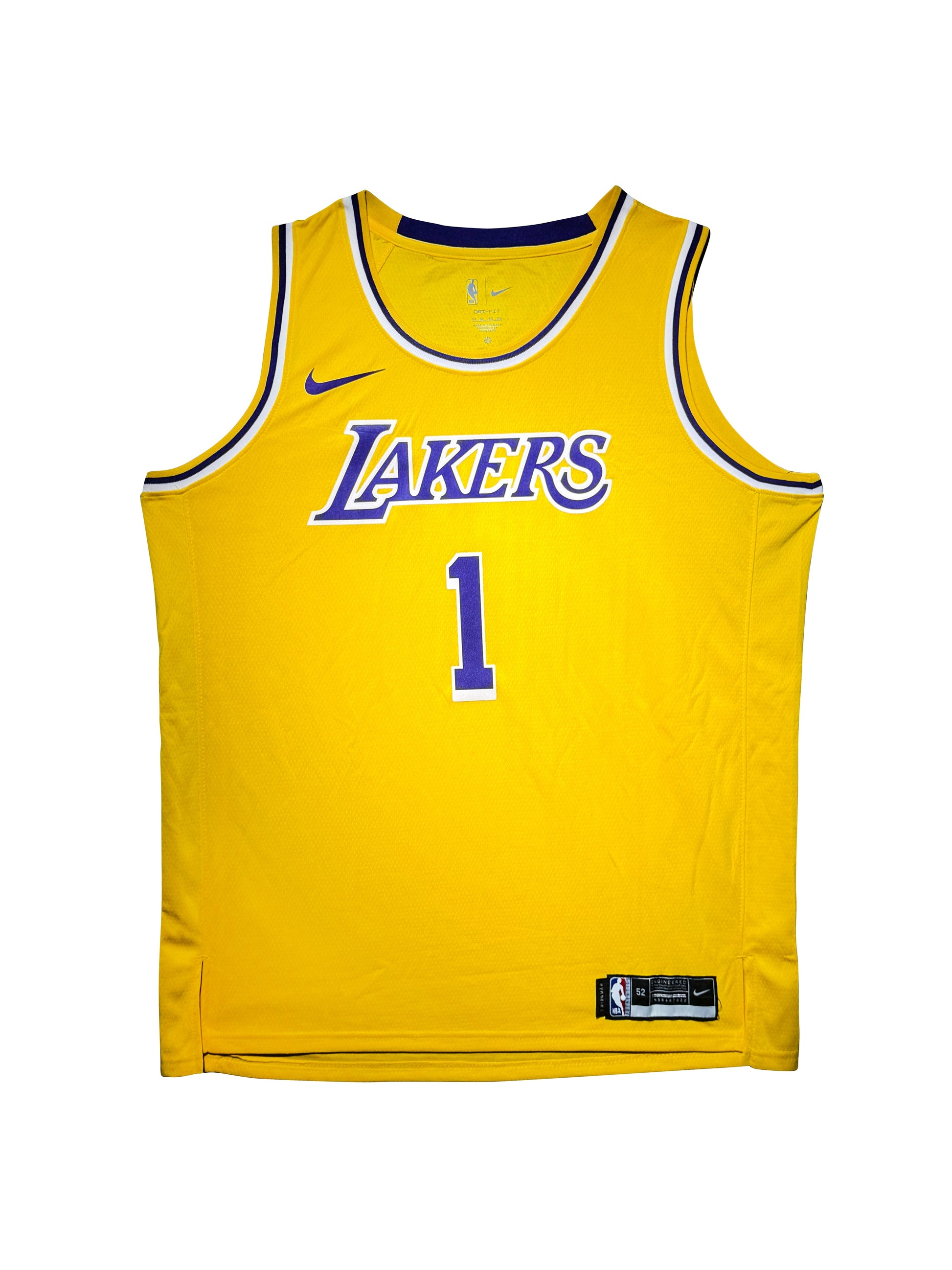 Maillot Authentique Los Angeles Lakers signe par Caldwell-Pope et certifie par Beckett authentic-signatures