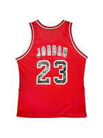 Maillot RARE 3 CERTIFICATIONS(PSA/Beckett/MichaelJordan Fondation) Authentique Domicile Chicago Bulls signe par Michael Jordan authentic-signatures