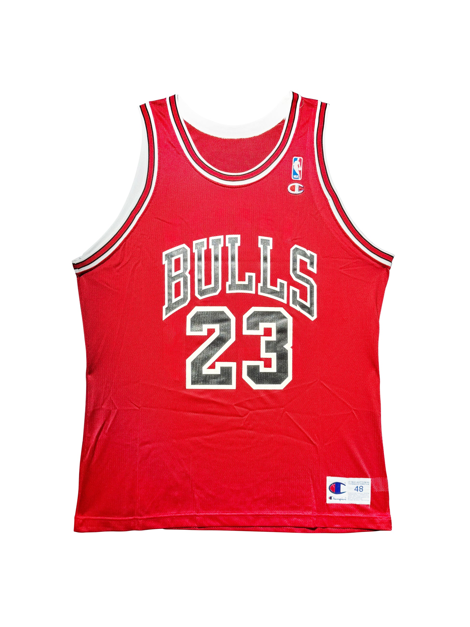 Maillot RARE 3 CERTIFICATIONS(PSA/Beckett/MichaelJordan Fondation) Authentique Domicile Chicago Bulls signe par Michael Jordan authentic-signatures