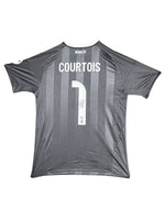Maillot Authentique Real Madrid signé par Thibault Courtois et certifié par beckett authentic-signatures