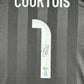 Maillot Authentique Real Madrid signé par Thibault Courtois et certifié par beckett authentic-signatures