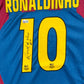 Maillot Authentique FC Barcelone Finale Champions League 2006 signé par Ronaldinho et certifié par Beckett authentic-signatures
