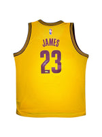 Maillot Authentique Domicile Cleveland Cavaliers signe par Lebron James certifie par Upper Deck authentic-signatures