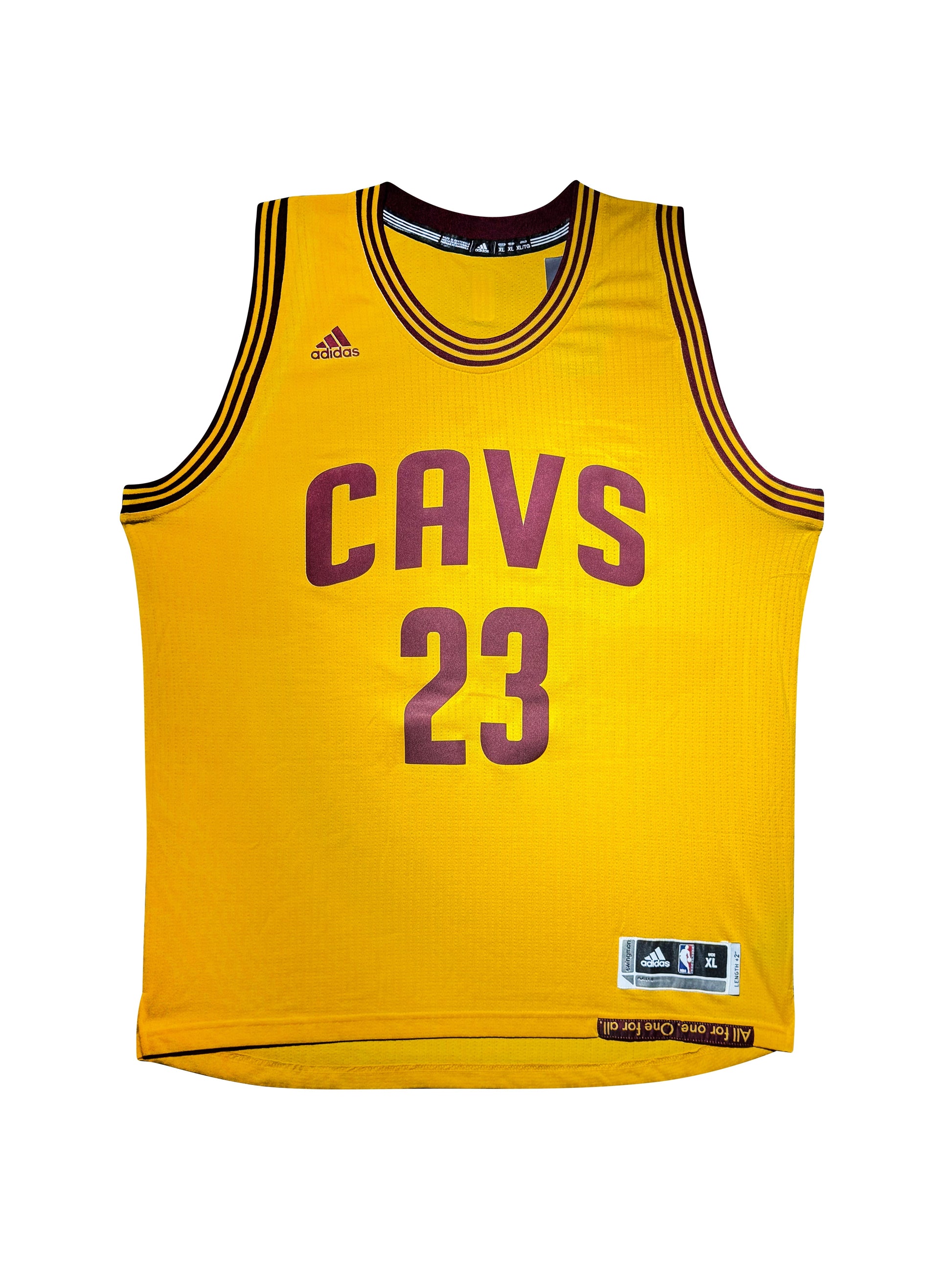 Maillot Authentique Domicile Cleveland Cavaliers signe par Lebron James certifie par Upper Deck authentic-signatures
