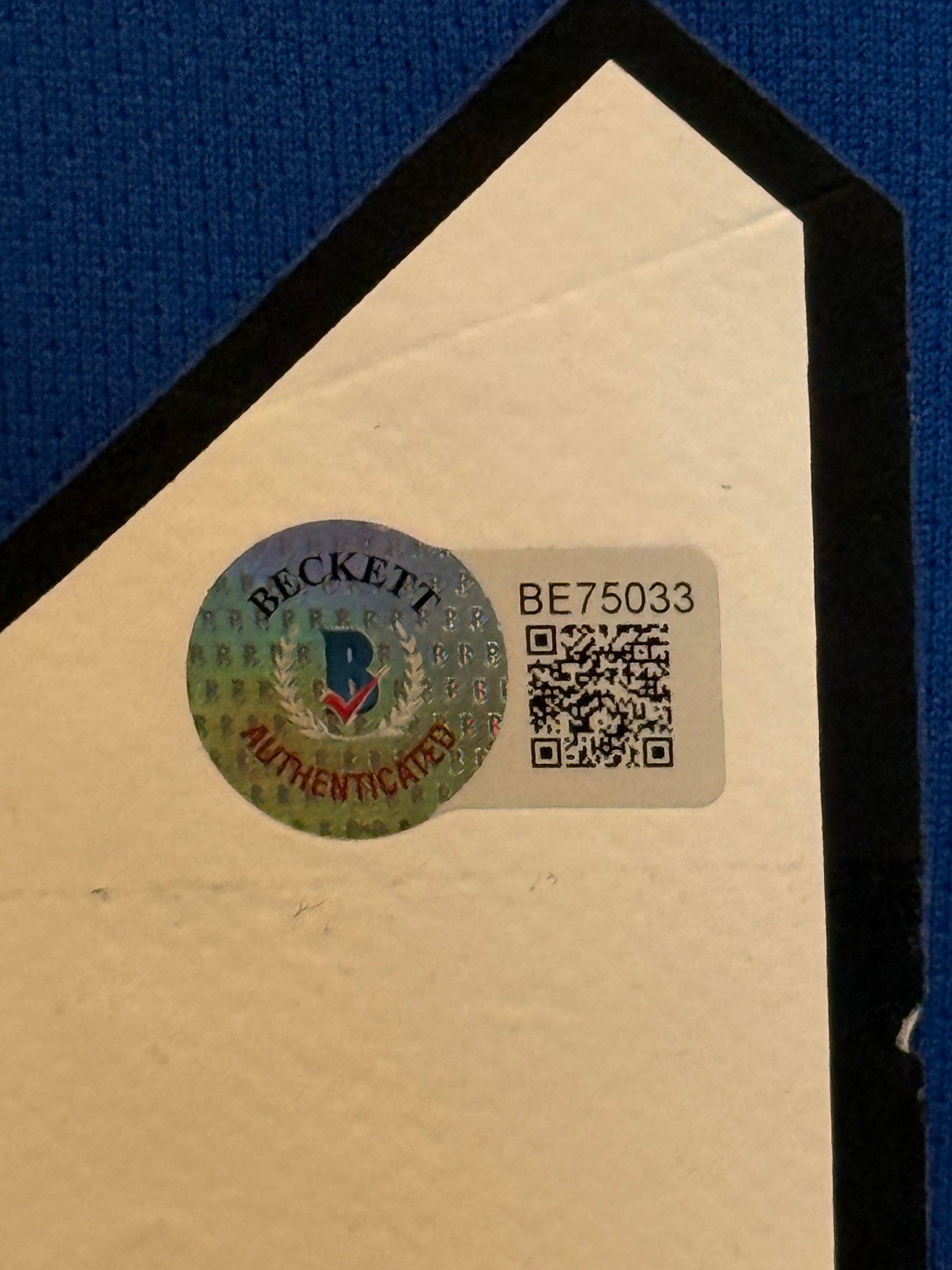 Maillot Authentique Chelsea Fc signé par Didier Drogba et certifié par Beckett authentic-signatures