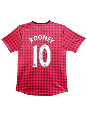 Maillot Authentique Manchester United signé par Wayne Rooney et certifié par Beckett authentic-signatures