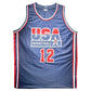 Maillot Custom Exterieur Team USA Edition Championnat du Monde FIBA 1994 signe par Dominique Wilkins et certifie par PSA authentic-signatures