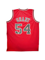 Maillot Custom Domicile Chicago Bulls  signe par Horace Grant certifie par JSA authentic-signatures