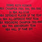 Maillot Stats Carriere Custom Domicile Chicago Bulls  signe par Dennis Rodman certifie par Beckett authentic-signatures
