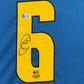 Maillot Authentique FC Barcelone Finale Champions League 2006 signé par Xavi Hernandez et certifié par Beckett authentic-signatures