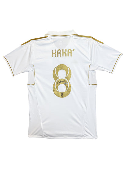 Maillot Authentique Real Madrid 2011-12 signé par KAKA certifié par Beckett authentic-signatures