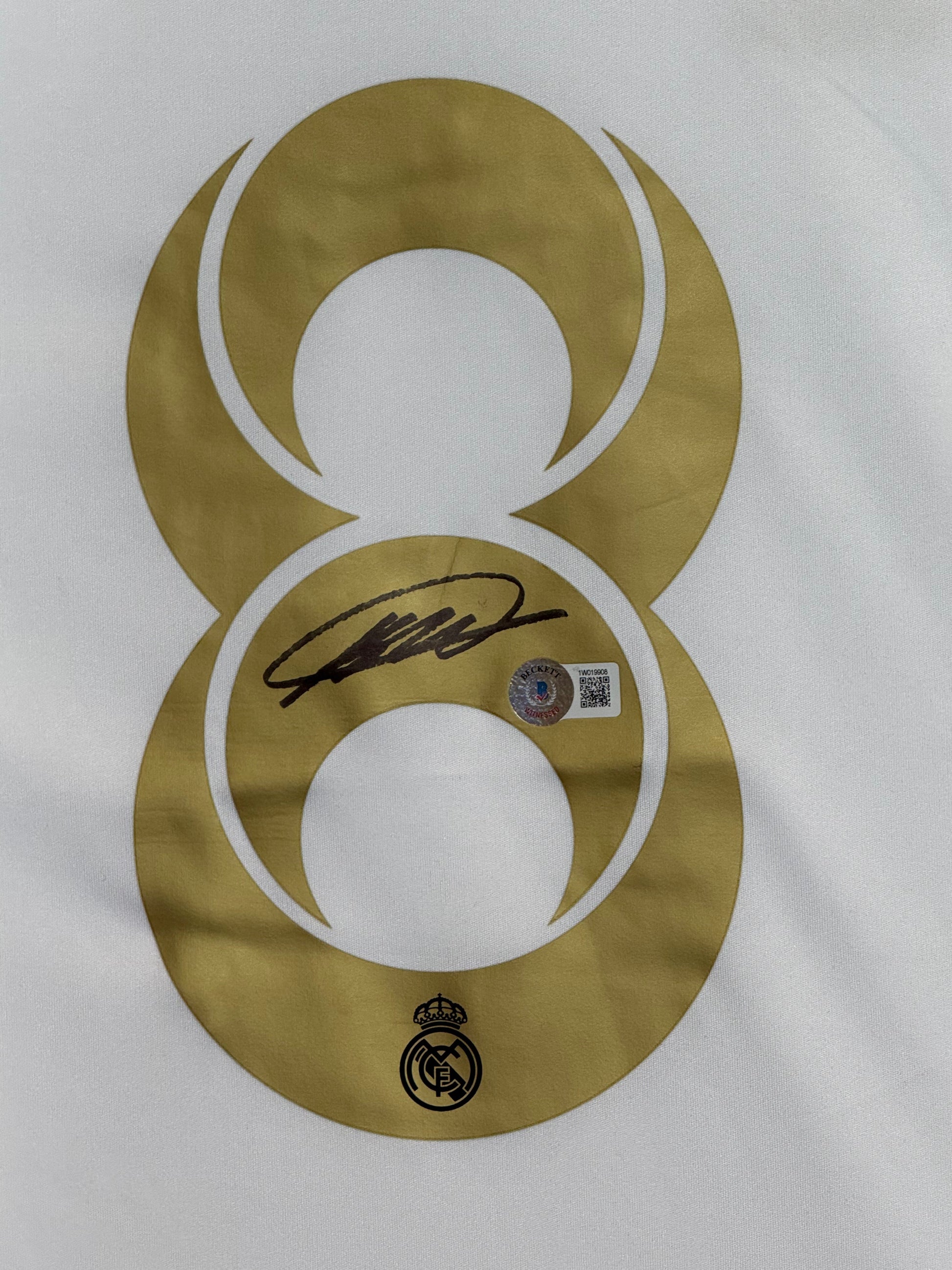 Maillot Authentique Real Madrid 2011-12 signé par KAKA certifié par Beckett authentic-signatures