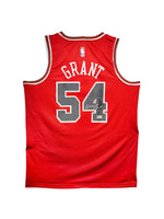 Maillot Authentique Domicile Chicago Bulls  signe par Horace Grant certifie par Beckett authentic-signatures