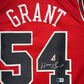Maillot Authentique Domicile Chicago Bulls  signe par Horace Grant certifie par Beckett authentic-signatures