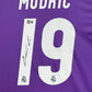 Maillot Authentique Real Madrid Finale champions League 2017 signé par Luka Modric certifié par Beckett authentic-signatures