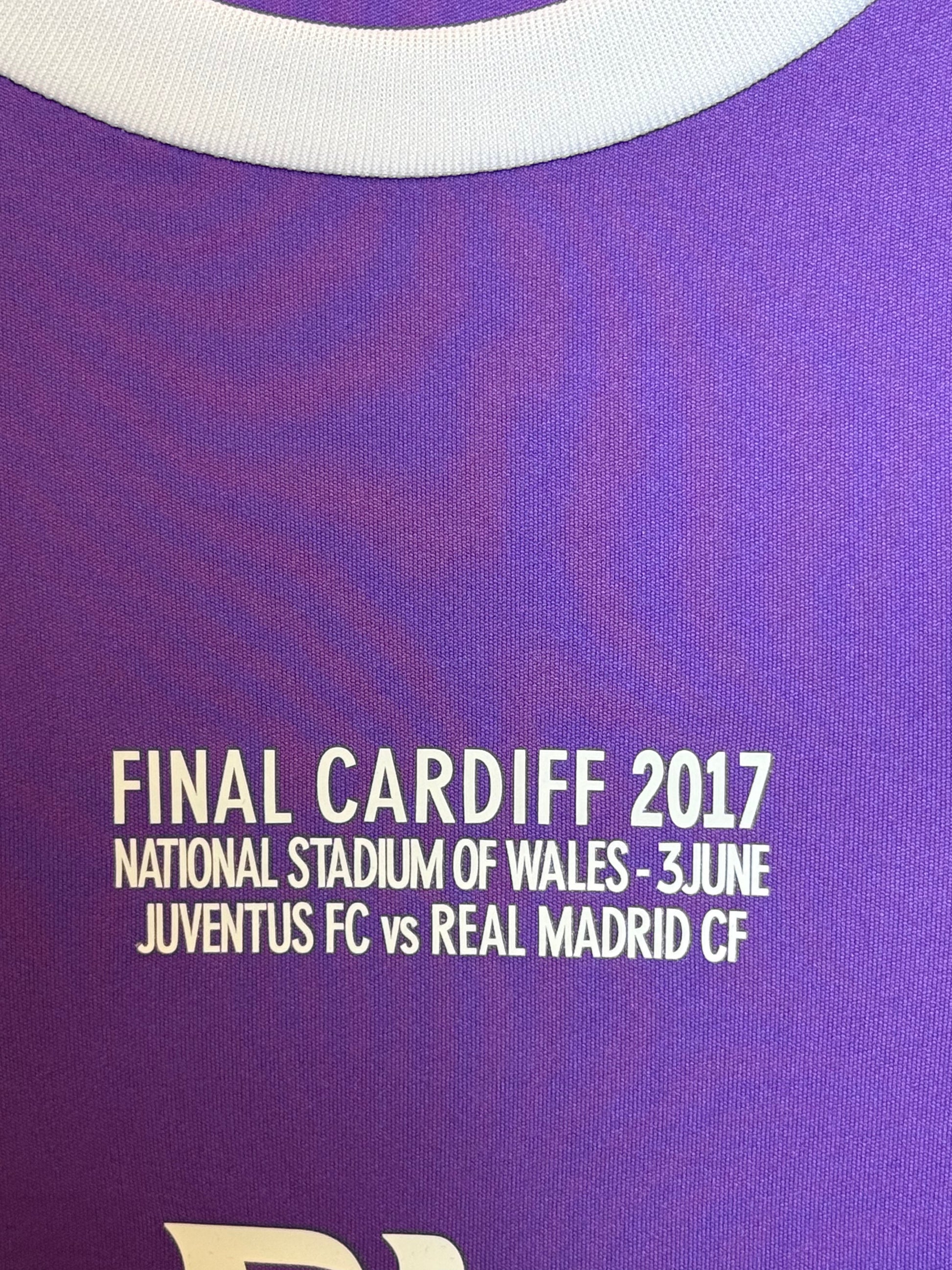 Maillot Authentique Real Madrid Finale champions League 2017 signé par Luka Modric certifié par Beckett authentic-signatures