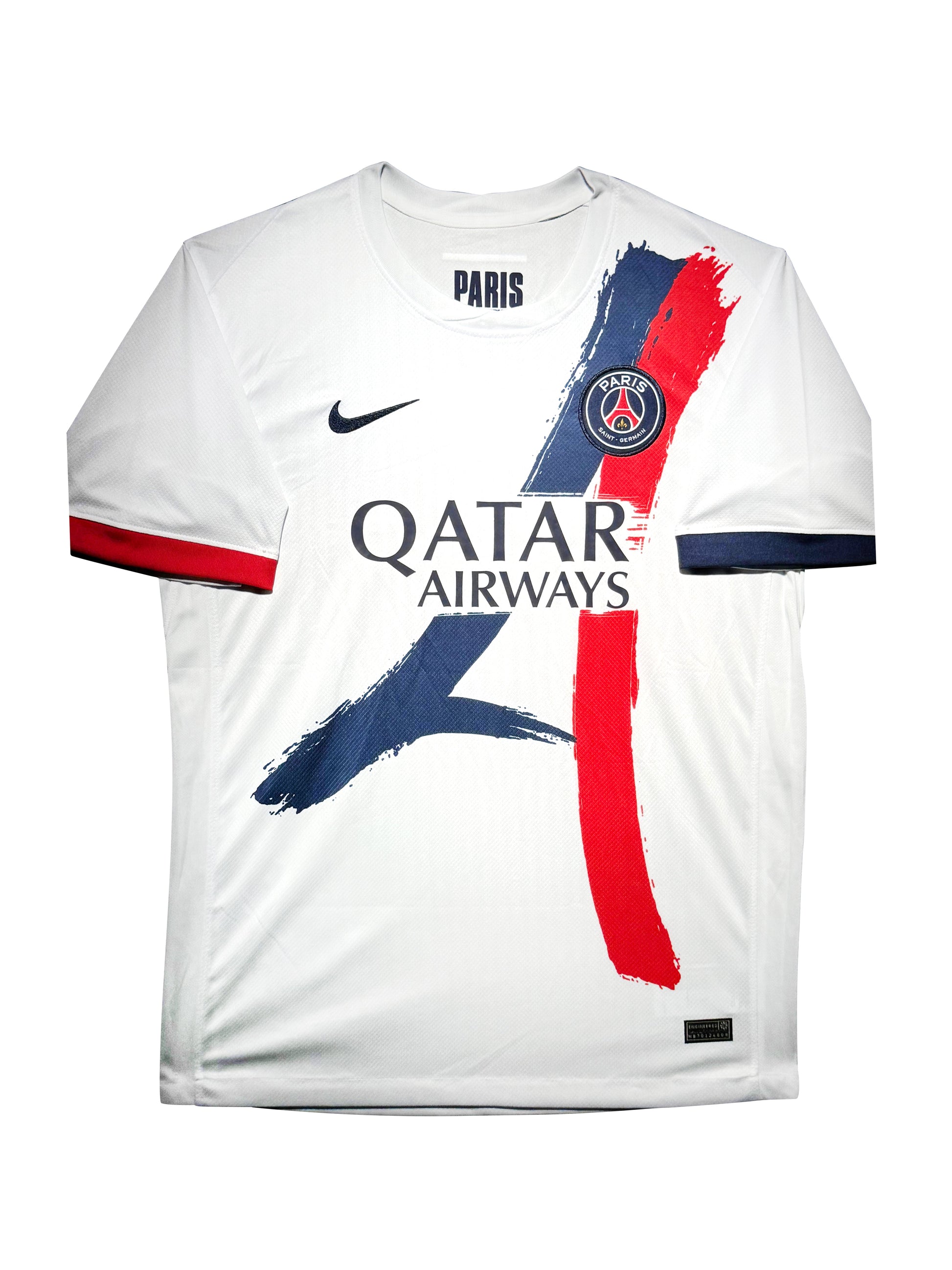 Maillot Exterieur signe par VITINHA Paris Saint Germain 2024-25 Certifié par Beckett authentic-signatures