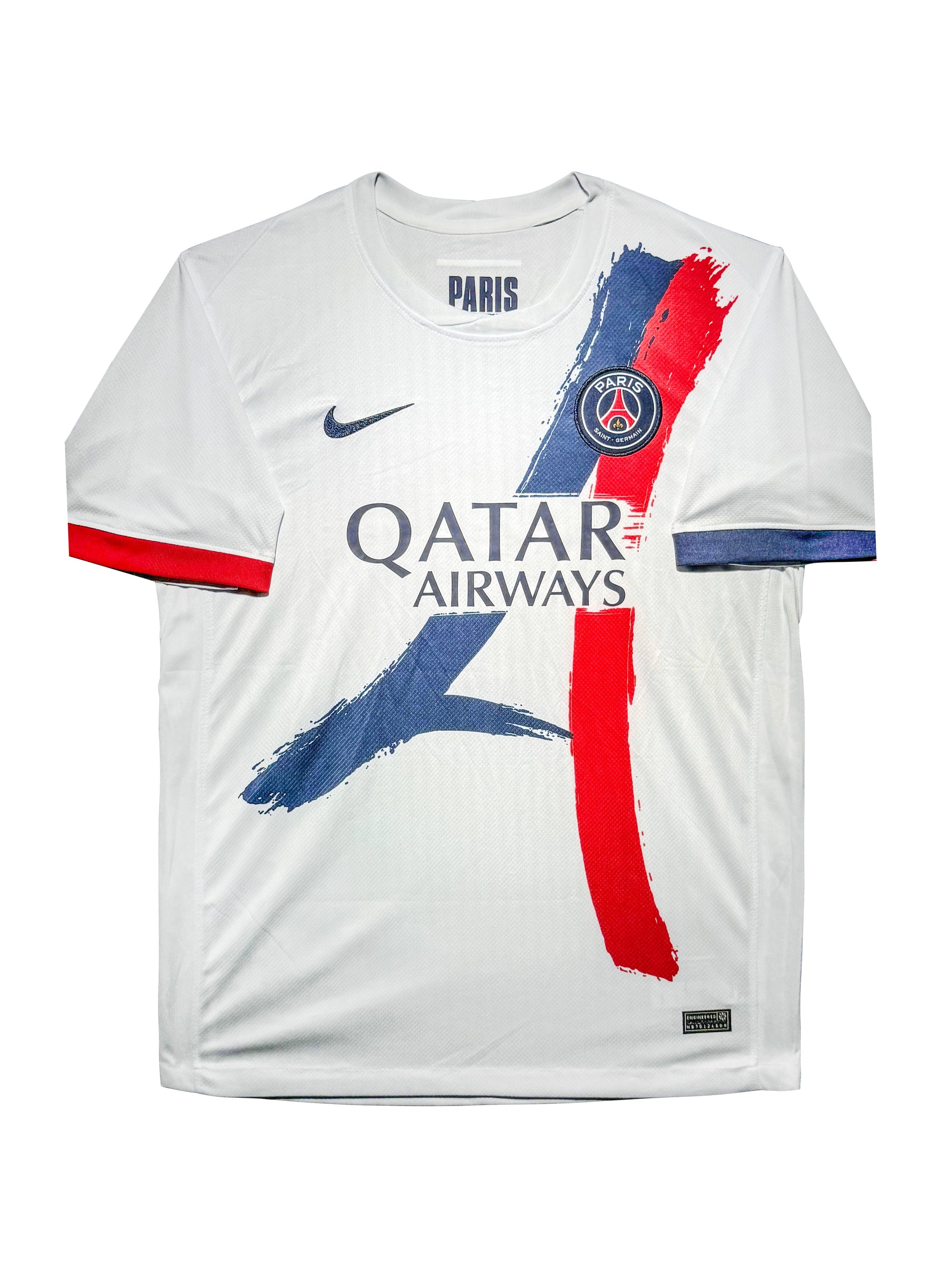 Maillot Exterieur signe par Joao NEVES Paris Saint Germain 2024-25 Certifié par Beckett authentic-signatures