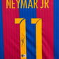 Maillot Authentique FC Barcelone 2016-17  signé parNeymar et certifié par Beckett authentic-signatures