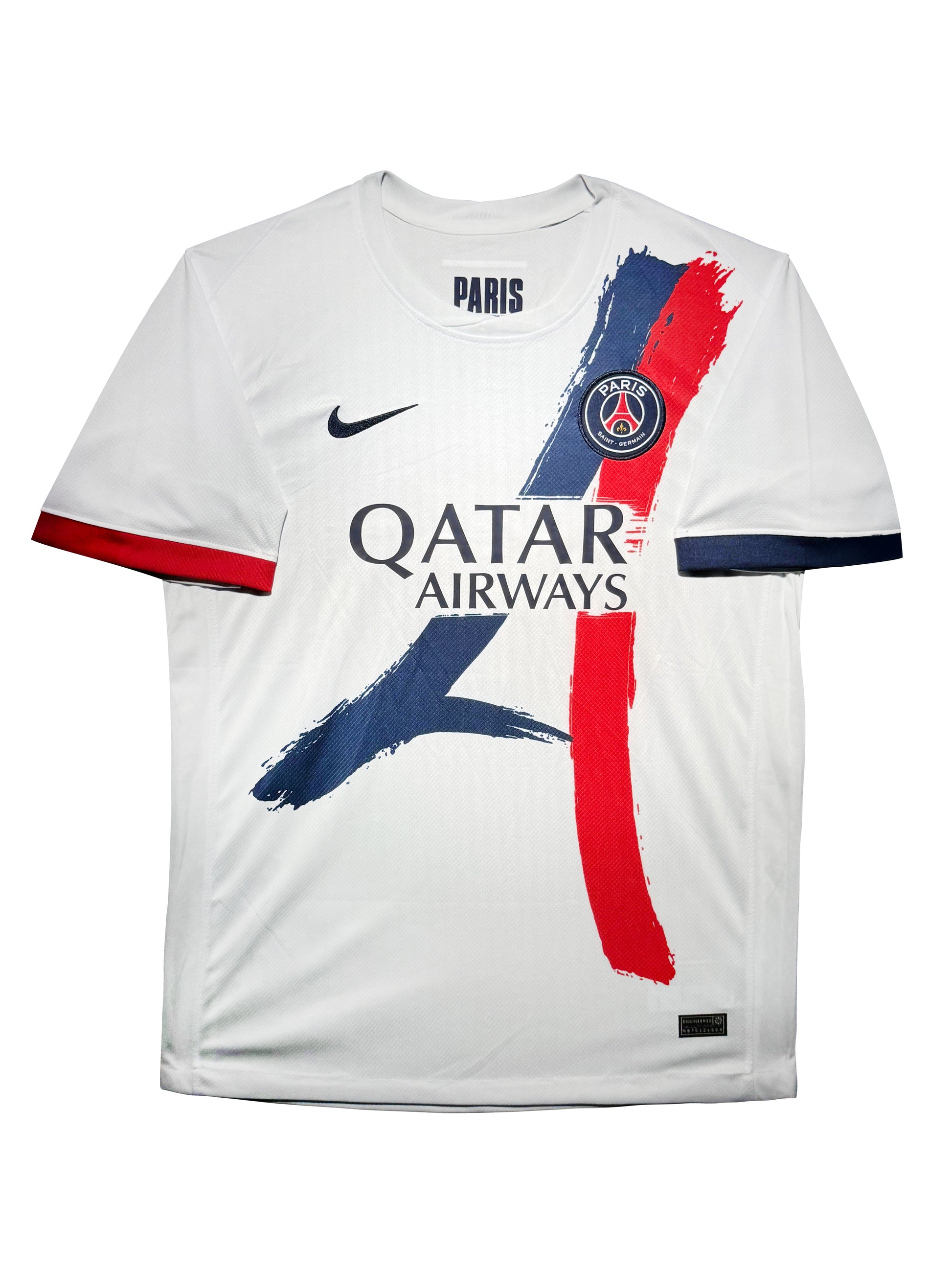 Maillot Exterieur signe par ZAIRE-EMERY Paris Saint Germain 2024-25 Certifié par Beckett authentic-signatures