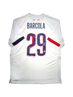 Maillot Exterieur signe par Bradley BARCOLA Paris Saint Germain 2024-25 Certifié par Beckett authentic-signatures