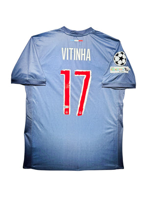 Maillot Domicile signe par VINTINHA Paris Saint Germain 2024-25 Certifié par Beckett authentic-signatures
