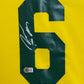 Maillot Authentique Brazil Coupe du Monde 2002 signé par Roberto Carlos et certifié par Beckett authentic-signatures