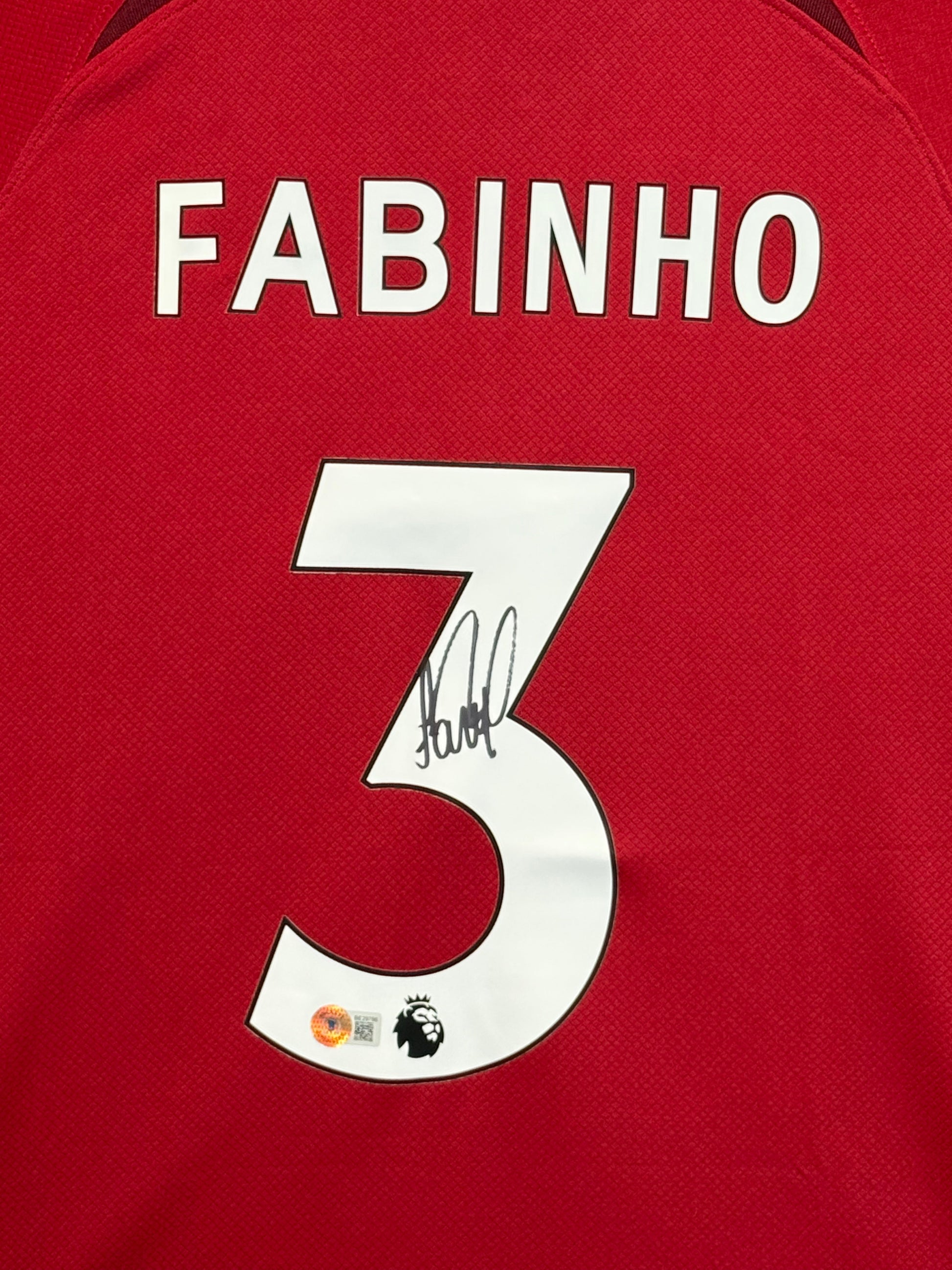 Maillot Authentique Liverpool FC signé par Fabinho et certifié par Beckett authentic-signatures